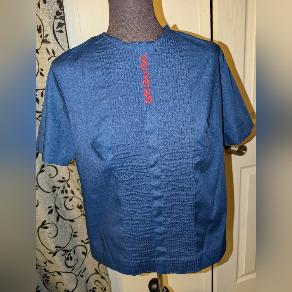 Vintage 50's cotton blouse BEST & CO SM C93